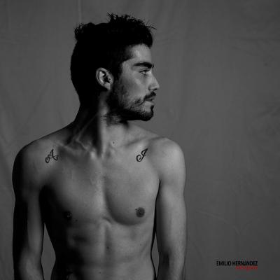 Sesión de foto de desnudo artístico de Alejandro Martínez 7-2