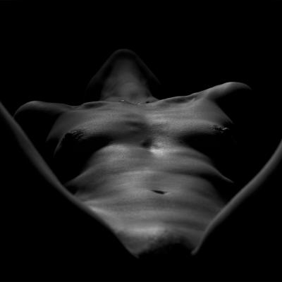 Sesión de fotos de desnudo artístico - Cuerpo de mujer 023