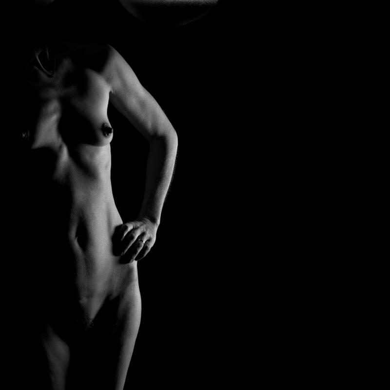 Sesión de fotos de desnudo artístico - Cuerpo de mujer 064