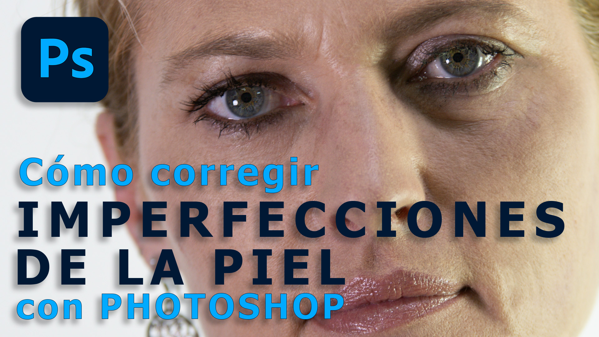 Learn to correct the imperfections of the skin of your models