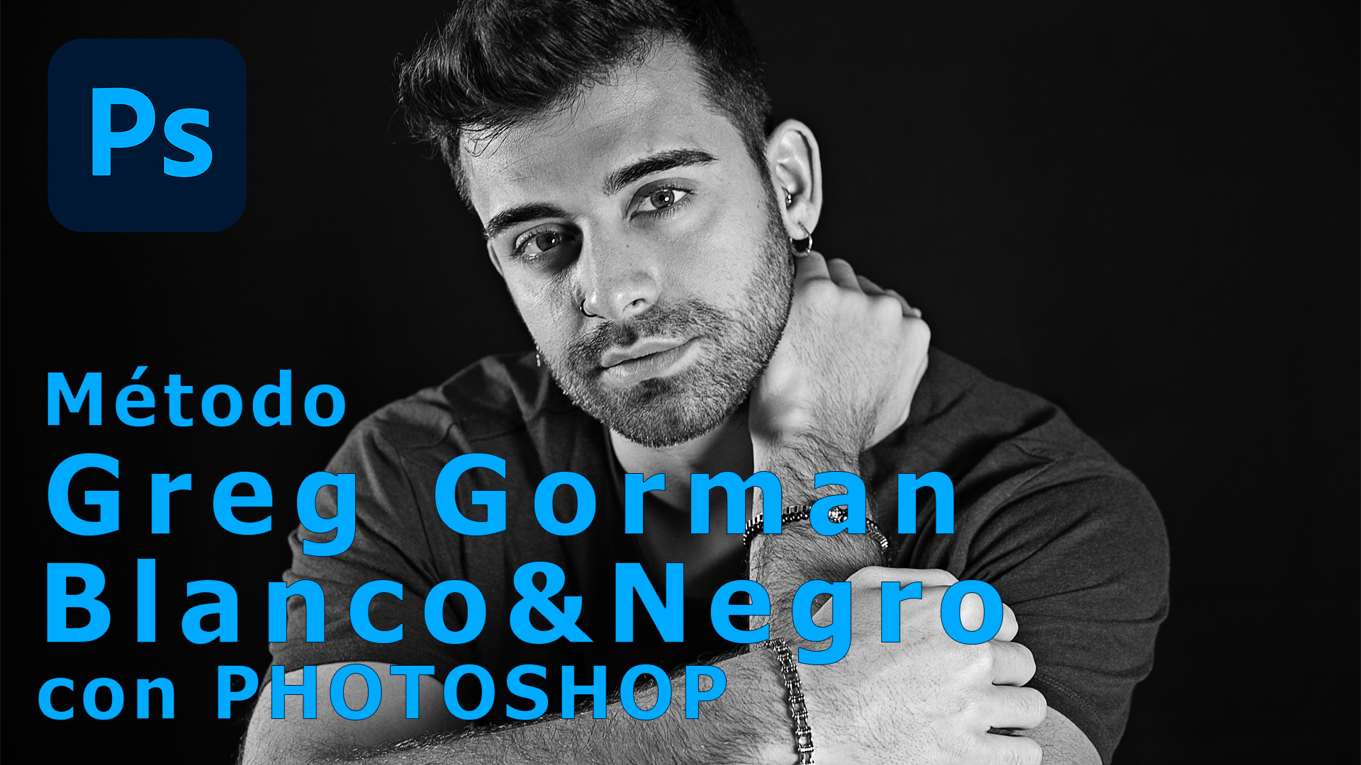 Black and White photos with the method of Greg Gorman.
